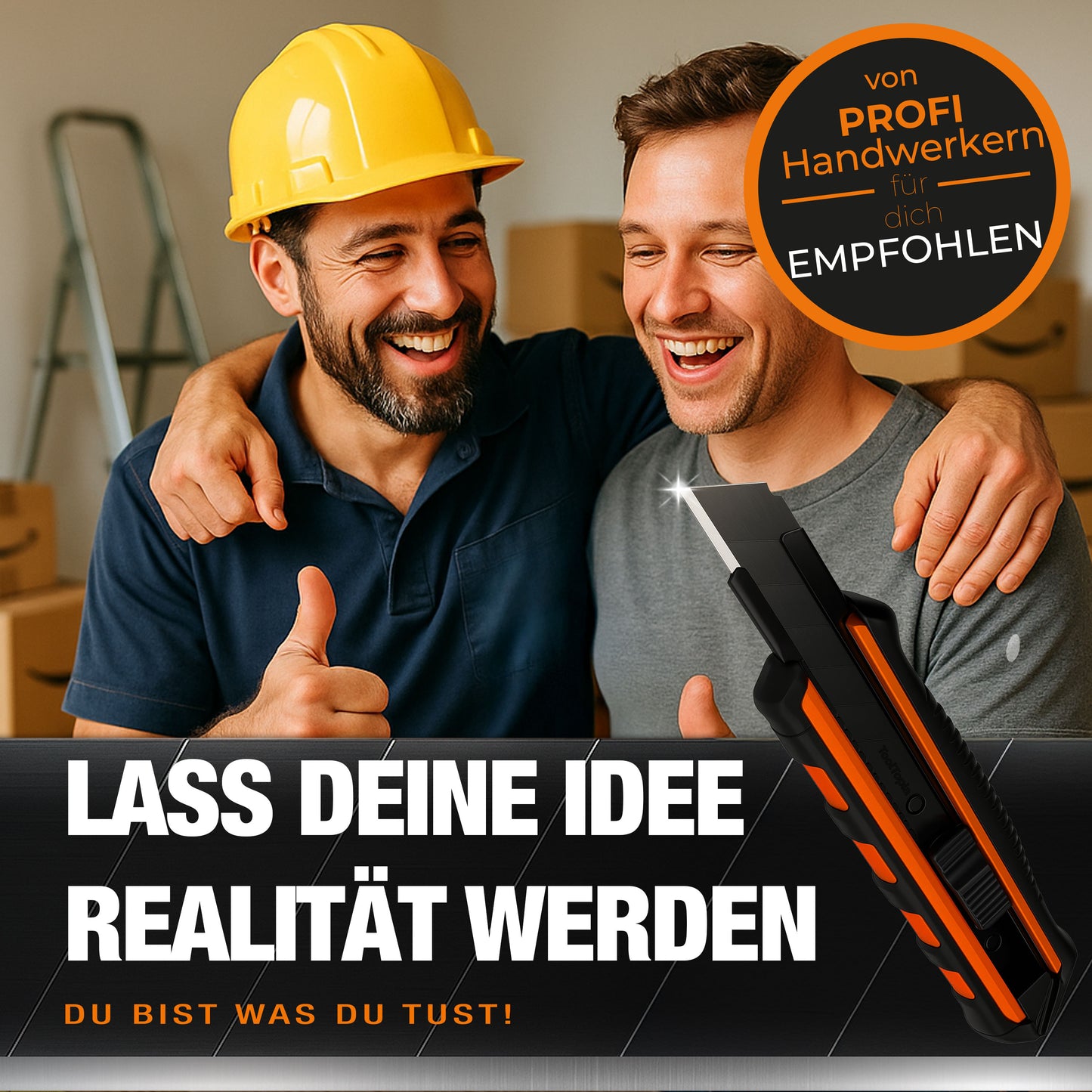 Cuttermesser Set mit Ersatzklingen