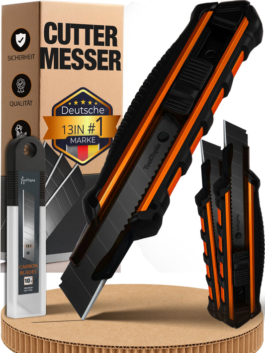 Cuttermesser Set mit Ersatzklingen